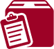 commercial-delivery-symbol-of-a-list-on-clipboard-on-a-box-package